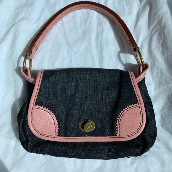 miu miu denim bag